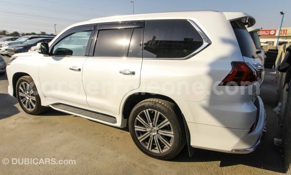 Buy Import Lexus LX White Car in Import - Dubai in Kailahun