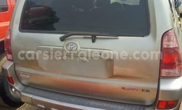 Buy Used Toyota 4Runner Silver Car in Freetown in Western Urban Buy Used Toyota 4Runner Silver Car in Freetown in Western Urban