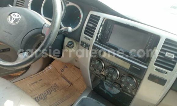 Buy Used Toyota 4Runner Silver Car in Freetown in Western Urban Buy Used Toyota 4Runner Silver Car in Freetown in Western Urban