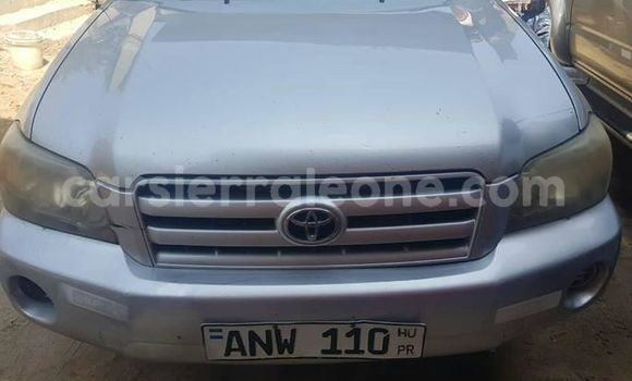 Buy Used Toyota Highlander Silver Car in Freetown in Western Urban Buy Used Toyota Highlander Silver Car in Freetown in Western Urban