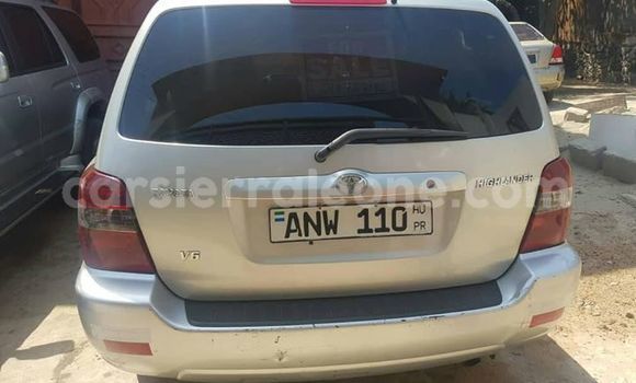 Buy Used Toyota Highlander Silver Car in Freetown in Western Urban Buy Used Toyota Highlander Silver Car in Freetown in Western Urban