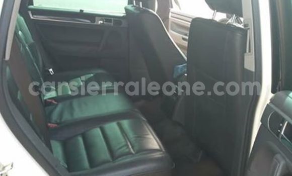 Buy Used Volkswagen Touareg White Car in Freetown in Western Urban Buy Used Volkswagen Touareg White Car in Freetown in Western Urban