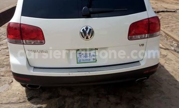 Buy Used Volkswagen Touareg White Car in Freetown in Western Urban Buy Used Volkswagen Touareg White Car in Freetown in Western Urban