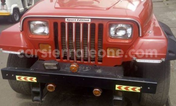 Buy Used Jeep Wrangler Red Car in Freetown in Western Urban