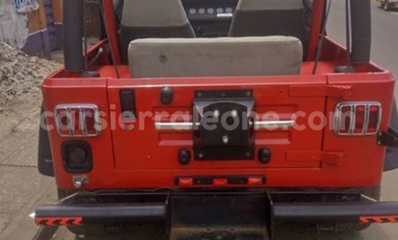 Acheter Occasion Voiture Jeep Wrangler Rouge à Freetown, Western Urban Acheter Occasion Voiture Jeep Wrangler Rouge à Freetown, Western Urban