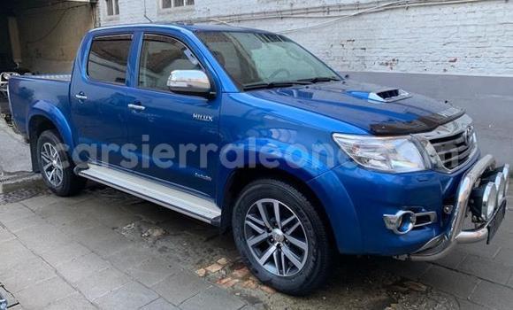 Buy Used Toyota Hilux Blue Car in Freetown in Western Urban Buy Used Toyota Hilux Blue Car in Freetown in Western Urban