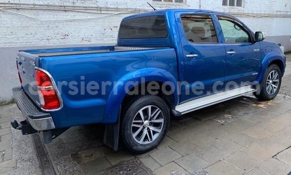 Buy Used Toyota Hilux Blue Car in Freetown in Western Urban Buy Used Toyota Hilux Blue Car in Freetown in Western Urban
