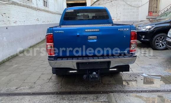 Buy Used Toyota Hilux Blue Car in Freetown in Western Urban Buy Used Toyota Hilux Blue Car in Freetown in Western Urban
