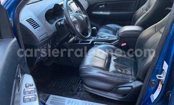 Buy Used Toyota Hilux Blue Car in Freetown in Western Urban Buy Used Toyota Hilux Blue Car in Freetown in Western Urban