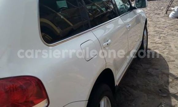 Buy Used Volkswagen Touareg White Car in Freetown in Western Urban Buy Used Volkswagen Touareg White Car in Freetown in Western Urban