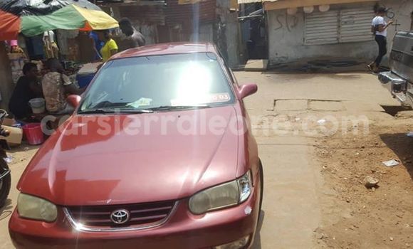 Buy Used Toyota Corolla Red Car in Freetown in Western Urban Buy Used Toyota Corolla Red Car in Freetown in Western Urban
