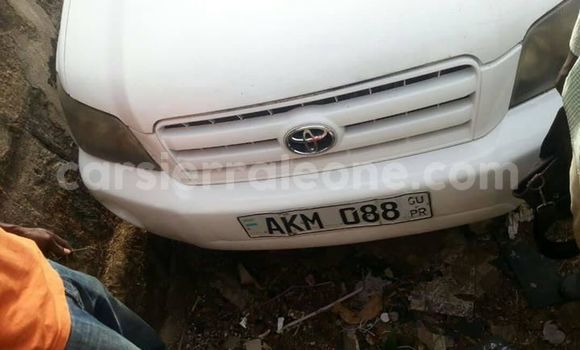 Buy Used Toyota Highlander White Car in Freetown in Western Urban Buy Used Toyota Highlander White Car in Freetown in Western Urban