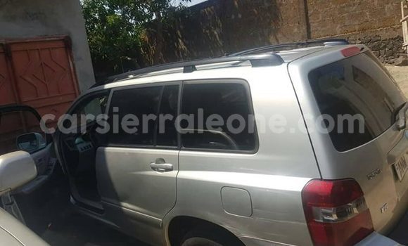Buy Used Toyota Highlander Silver Car in Freetown in Western Urban Buy Used Toyota Highlander Silver Car in Freetown in Western Urban