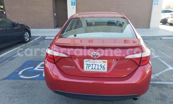 Buy Used Toyota Corolla Red Car in Freetown in Western Urban Buy Used Toyota Corolla Red Car in Freetown in Western Urban
