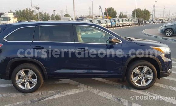 Buy Import Toyota Highlander Blue Car in Import - Dubai in Kailahun Buy Import Toyota Highlander Blue Car in Import - Dubai in Kailahun