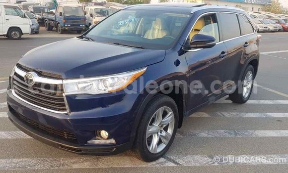 Buy Import Toyota Highlander Blue Car in Import - Dubai in Kailahun Buy Import Toyota Highlander Blue Car in Import - Dubai in Kailahun