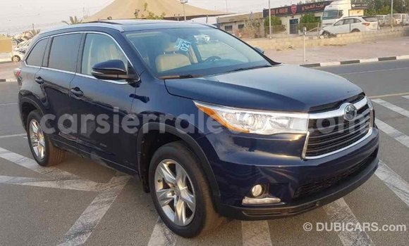 Buy Import Toyota Highlander Blue Car in Import - Dubai in Kailahun Buy Import Toyota Highlander Blue Car in Import - Dubai in Kailahun