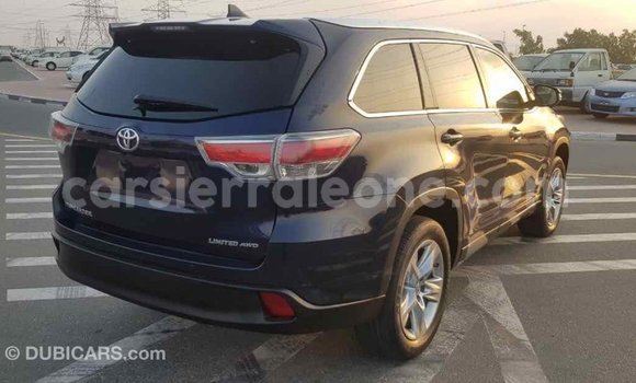 Buy Import Toyota Highlander Blue Car in Import - Dubai in Kailahun Buy Import Toyota Highlander Blue Car in Import - Dubai in Kailahun