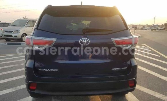 Buy Import Toyota Highlander Blue Car in Import - Dubai in Kailahun Buy Import Toyota Highlander Blue Car in Import - Dubai in Kailahun