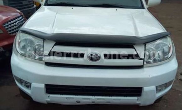 Buy Used Toyota 4Runner White Car in Freetown in Western Urban Buy Used Toyota 4Runner White Car in Freetown in Western Urban