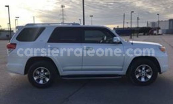 Buy Used Toyota 4Runner White Car in Freetown in Western Urban Buy Used Toyota 4Runner White Car in Freetown in Western Urban