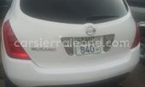 Buy Used Nissan Murano White Car in Freetown in Western Urban Buy Used Nissan Murano White Car in Freetown in Western Urban