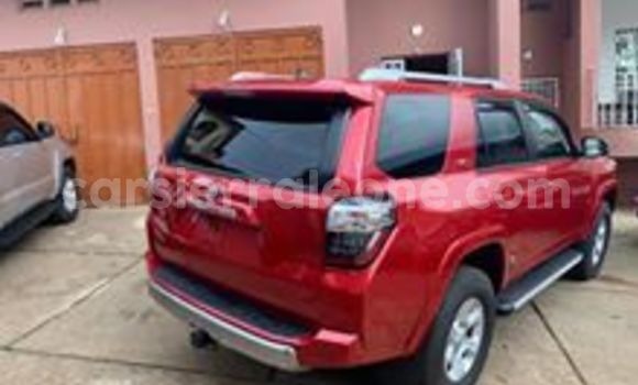 Buy Used Toyota 4Runner Red Car in Freetown in Western Urban Buy Used Toyota 4Runner Red Car in Freetown in Western Urban