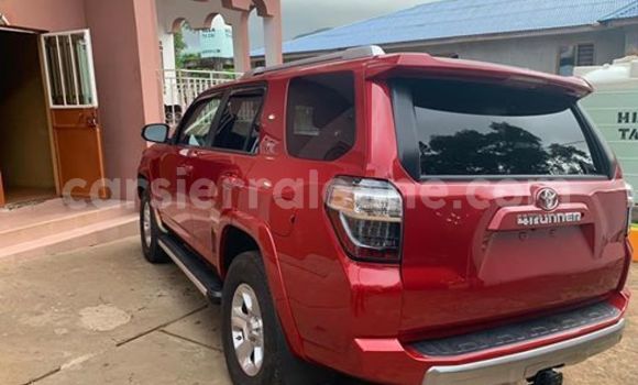 Buy Used Toyota 4Runner Red Car in Freetown in Western Urban Buy Used Toyota 4Runner Red Car in Freetown in Western Urban