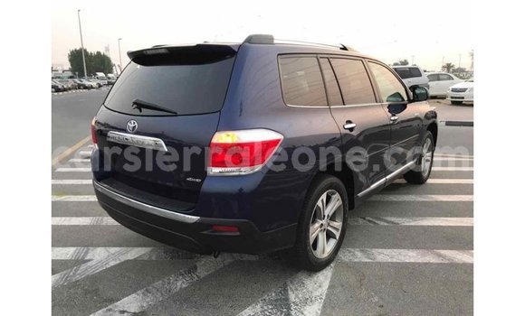Buy Import Toyota Highlander Blue Car in Import - Dubai in Kailahun Buy Import Toyota Highlander Blue Car in Import - Dubai in Kailahun