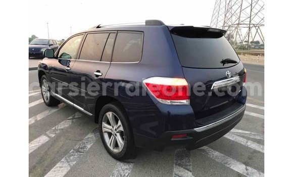 Buy Import Toyota Highlander Blue Car in Import - Dubai in Kailahun Buy Import Toyota Highlander Blue Car in Import - Dubai in Kailahun
