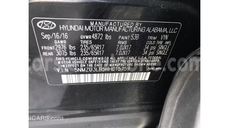 Big with watermark hyundai santa fe kailahun import dubai 4907