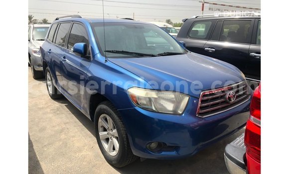 Buy Import Toyota Highlander Blue Car in Import - Dubai in Kailahun Buy Import Toyota Highlander Blue Car in Import - Dubai in Kailahun