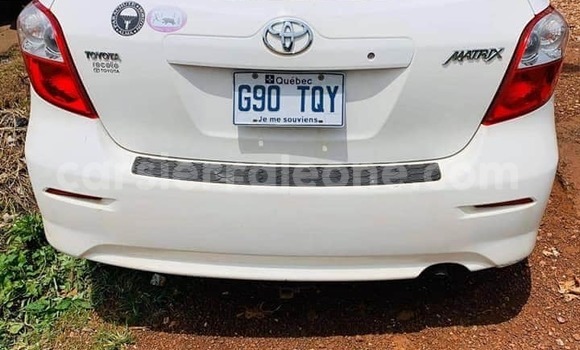 Acheter Occasion Voiture Toyota Matrix Blanc à Freetown, Western Urban Acheter Occasion Voiture Toyota Matrix Blanc à Freetown, Western Urban