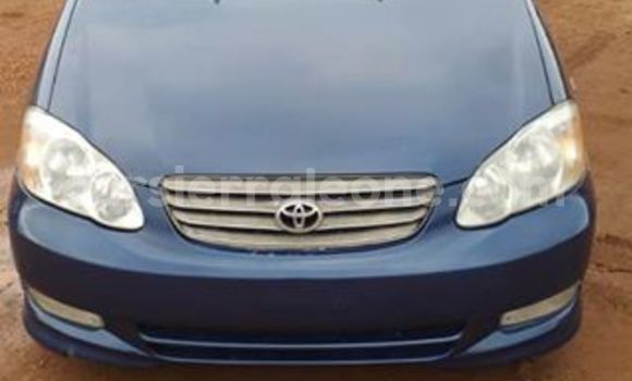 Buy Used Toyota Corolla Blue Car in Freetown in Western Urban