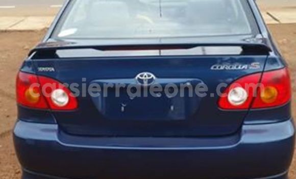 Buy Used Toyota Corolla Blue Car in Freetown in Western Urban Buy Used Toyota Corolla Blue Car in Freetown in Western Urban