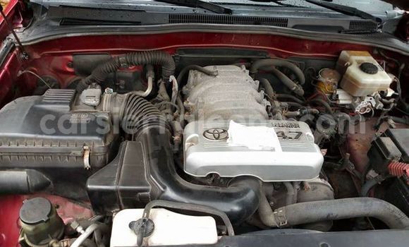 Buy Used Toyota 4Runner Red Car in Freetown in Western Urban Buy Used Toyota 4Runner Red Car in Freetown in Western Urban