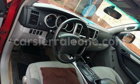 Buy Used Toyota 4Runner Red Car in Freetown in Western Urban Buy Used Toyota 4Runner Red Car in Freetown in Western Urban