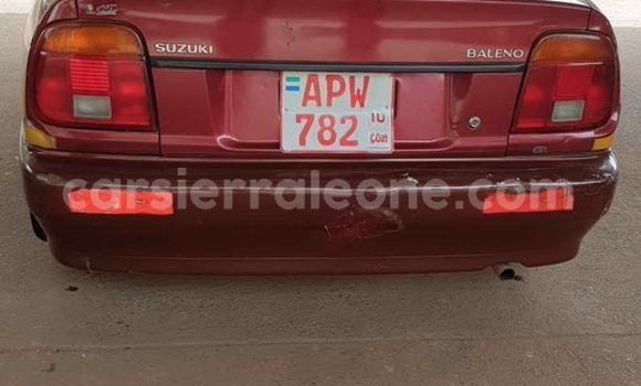 Buy Used Suzuki Baleno Red Car in Freetown in Western Urban Buy Used Suzuki Baleno Red Car in Freetown in Western Urban