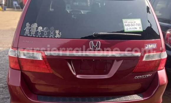 Buy Used Honda Odyssey Red Car in Freetown in Western Urban Buy Used Honda Odyssey Red Car in Freetown in Western Urban