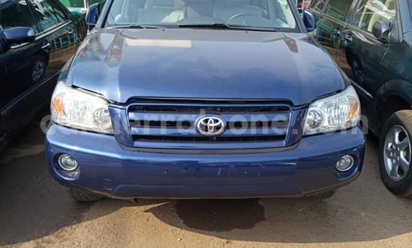 Buy Used Toyota Highlander Blue Car in Freetown in Western Urban Buy Used Toyota Highlander Blue Car in Freetown in Western Urban