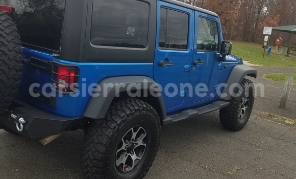 Buy Used Jeep Wrangler Blue Car in Freetown in Western Urban Buy Used Jeep Wrangler Blue Car in Freetown in Western Urban