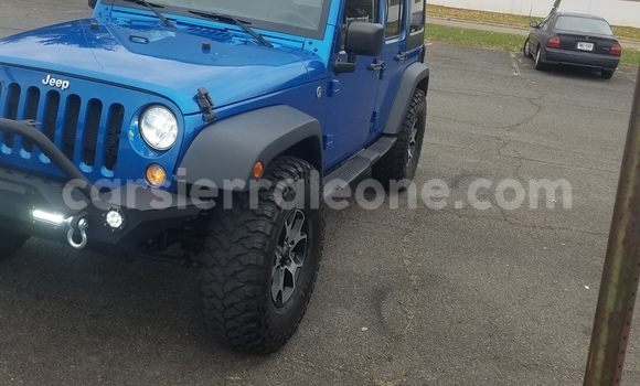 Buy Used Jeep Wrangler Blue Car in Freetown in Western Urban Buy Used Jeep Wrangler Blue Car in Freetown in Western Urban