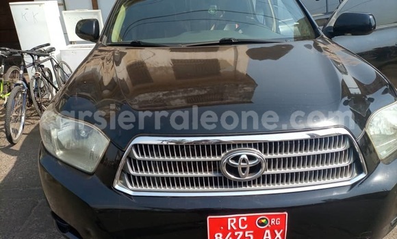 Buy Used Toyota Highlander Black Car in Freetown in Western Urban Buy Used Toyota Highlander Black Car in Freetown in Western Urban