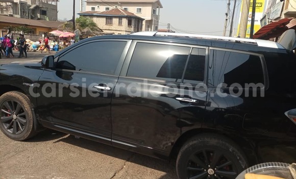 Buy Used Toyota Highlander Black Car in Freetown in Western Urban Buy Used Toyota Highlander Black Car in Freetown in Western Urban