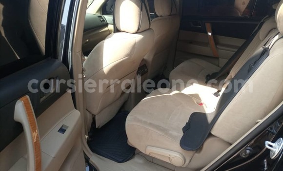 Buy Used Toyota Highlander Black Car in Freetown in Western Urban Buy Used Toyota Highlander Black Car in Freetown in Western Urban