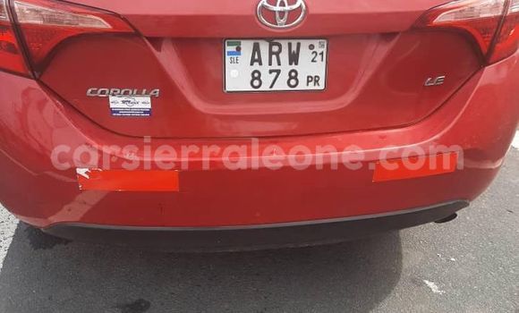 Buy Used Toyota Corolla Red Car in Freetown in Western Urban Buy Used Toyota Corolla Red Car in Freetown in Western Urban