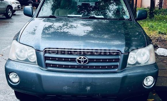 Buy Used Toyota Highlander Blue Car in Freetown in Western Urban Buy Used Toyota Highlander Blue Car in Freetown in Western Urban
