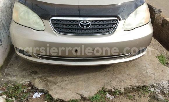 Buy Used Toyota Corolla Brown Car in Freetown in Western Urban Buy Used Toyota Corolla Brown Car in Freetown in Western Urban