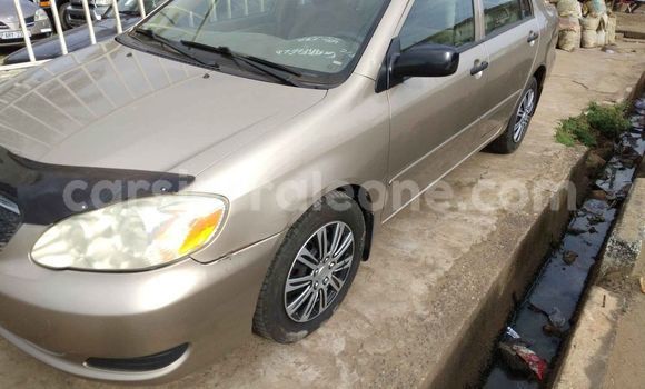 Buy Used Toyota Corolla Brown Car in Freetown in Western Urban Buy Used Toyota Corolla Brown Car in Freetown in Western Urban