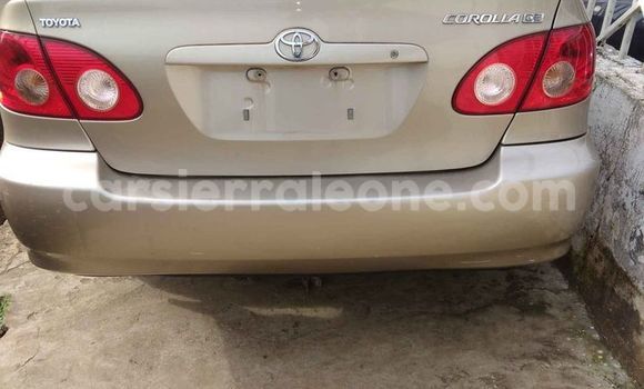 Buy Used Toyota Corolla Brown Car in Freetown in Western Urban Buy Used Toyota Corolla Brown Car in Freetown in Western Urban